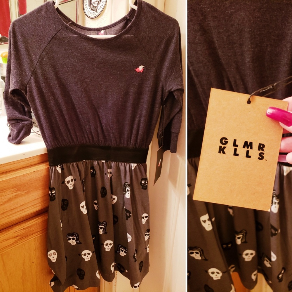 GLMR KLLS Skull Dress